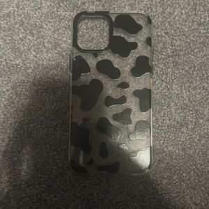 iphone 12 pro case. cow printed